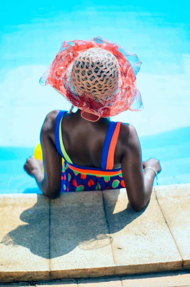 maillot de bain motif africain
