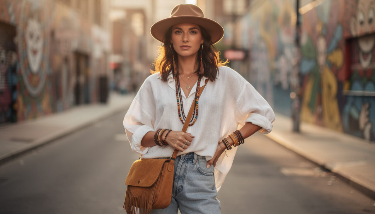 découvrez comment associer un chapeau fedora avec une chemise oversize pour un look bohème urbain tendance et élégant. nos astuces mode pour maîtriser ce style unique et affirmé.