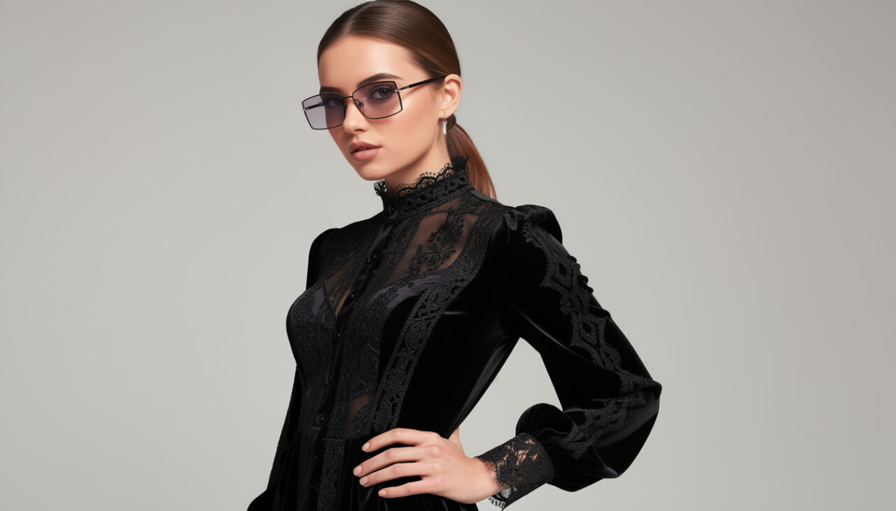 découvrez nos astuces pour associer parfaitement des lunettes rectangulaires avec un chemisier gothique et créer un style unique et tendance.