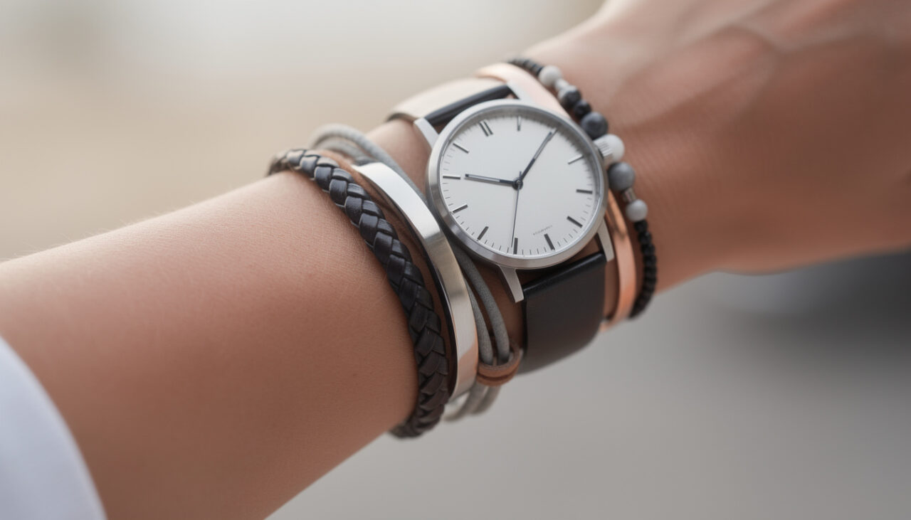découvrez comment superposer bracelets et montre pour un look chic et sportswear à la fois. nos conseils mode pour harmoniser vos accessoires avec style et élégance.