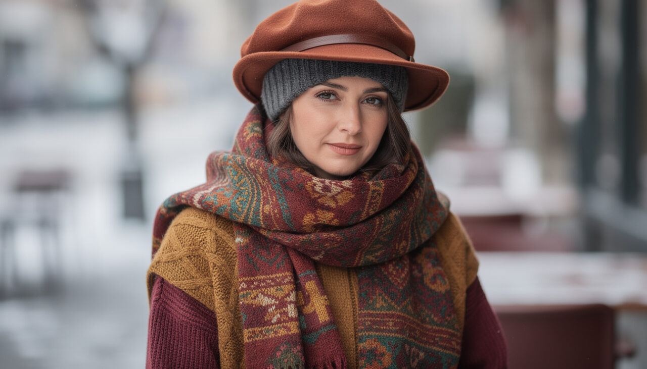 découvrez comment superposer écharpes et chapeaux pour adopter un look bohème hivernal à la fois chaleureux et stylé, parfait pour affronter le froid avec élégance.